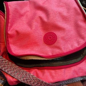 KIPLING PINK LUNCH BAG
